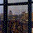 Предпросмотр схемы вышивки «город из окна» (№612713)