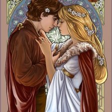 Схема вышивки «Пара»