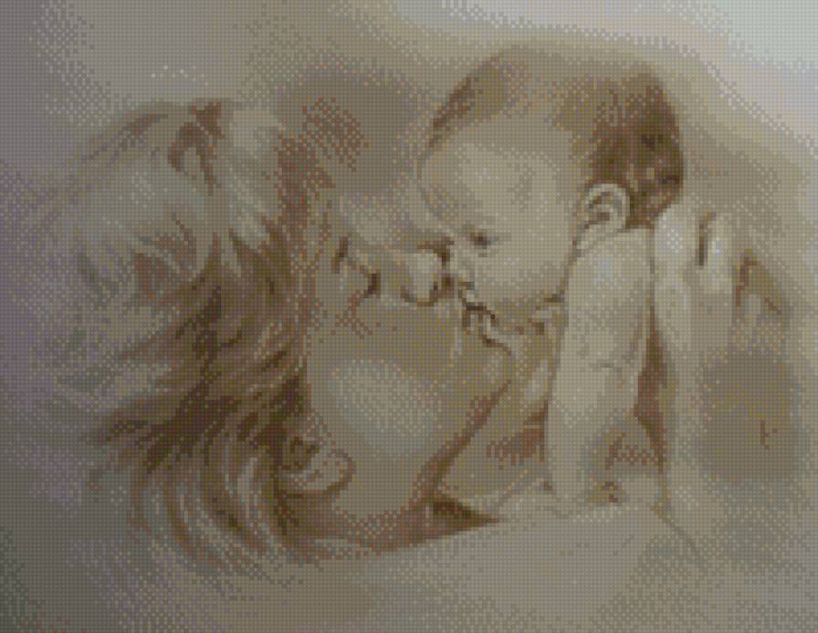 MADRE Y HIJO 3 - madre bebe - предпросмотр