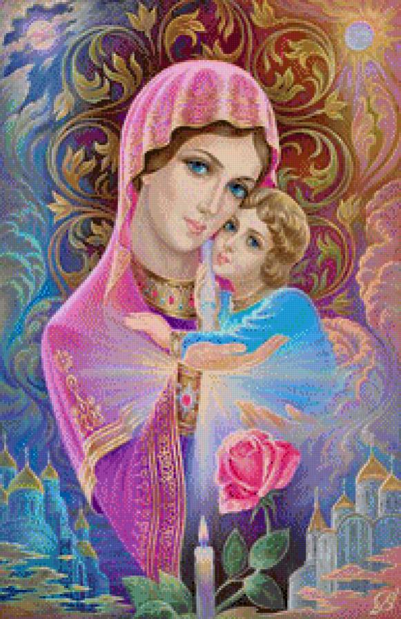 Свет-любви (В. Суворов) - ребенок, красота, живопись, религия, картина, фентази, девушка - предпросмотр