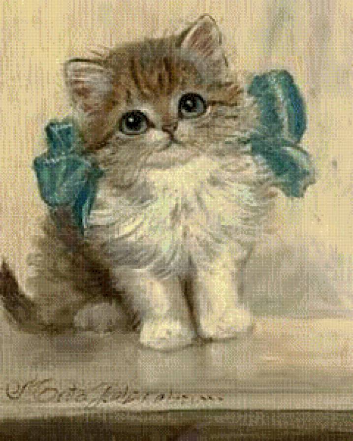 миленький котенок - кошки - предпросмотр