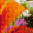 Предпросмотр схемы вышивки «бабочки на лилии» (№614028)