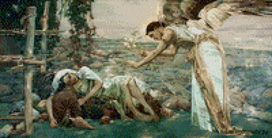 христос и самаритянка - библейские сюжеты - предпросмотр