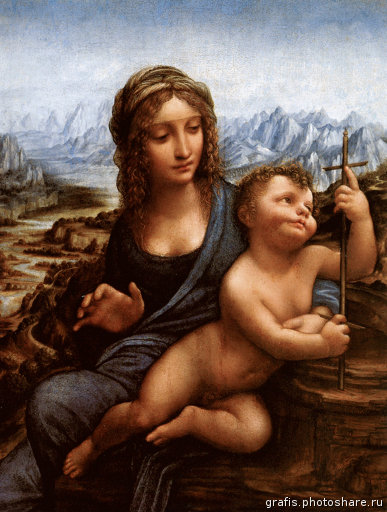 мадонна с младенцем - библейские сюжеты - оригинал