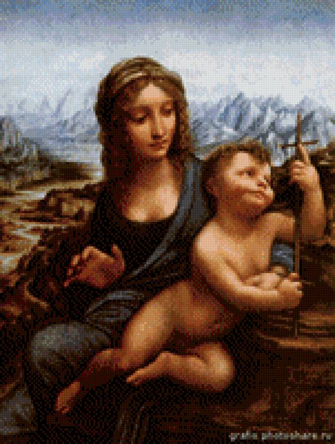 мадонна с младенцем - библейские сюжеты - предпросмотр