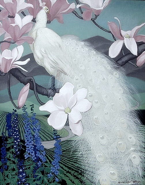 белый красавец - птицы - оригинал