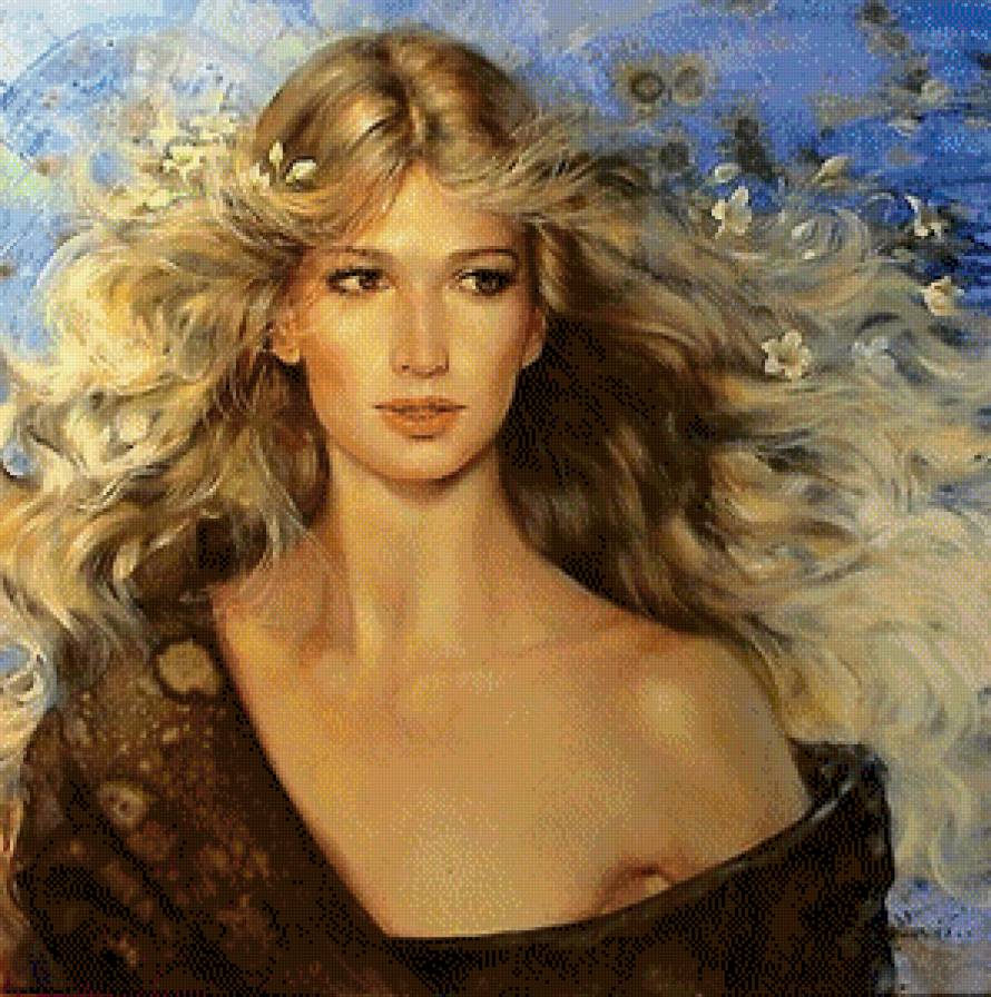 девушка-весна - девушка - предпросмотр