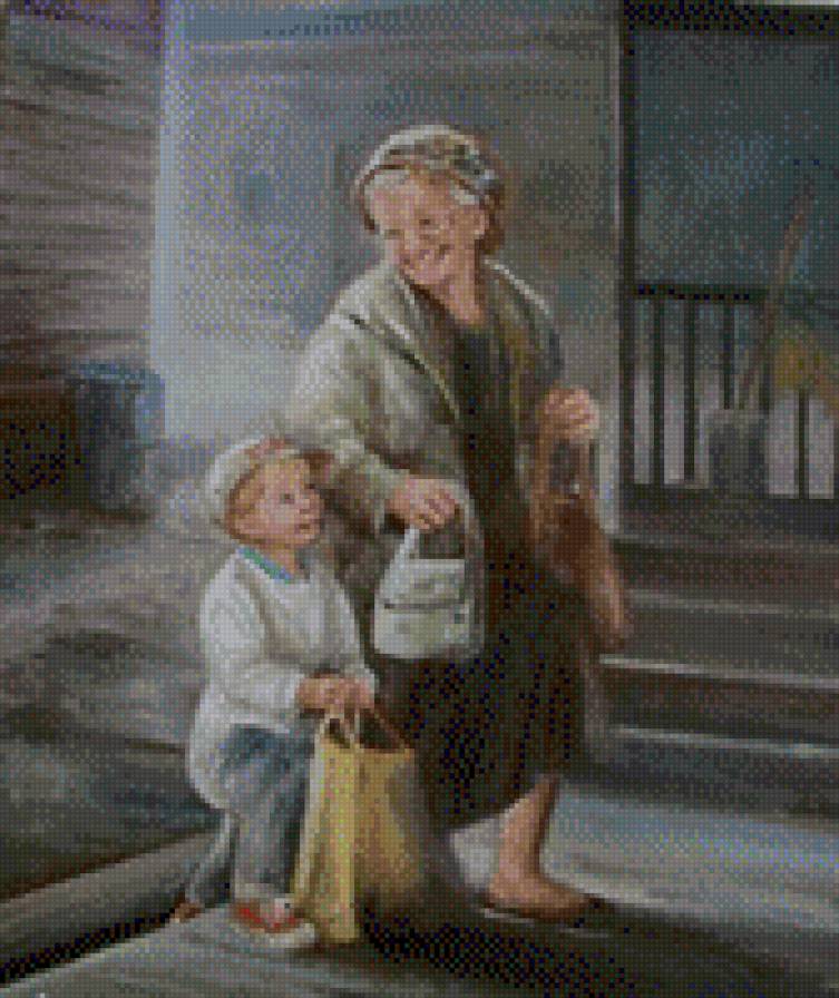 abuela y nieta 3 - предпросмотр