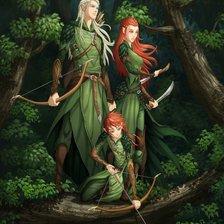 Схема вышивки «Лихолесская семья»