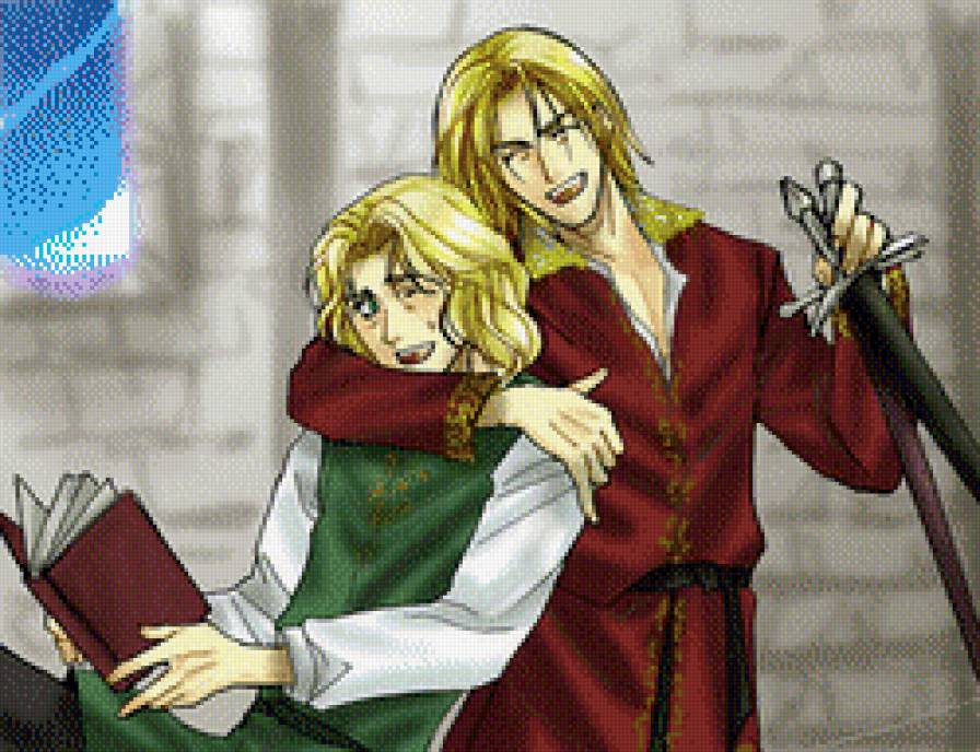 Боромир и Фарамир - персонажи, фанарт - предпросмотр