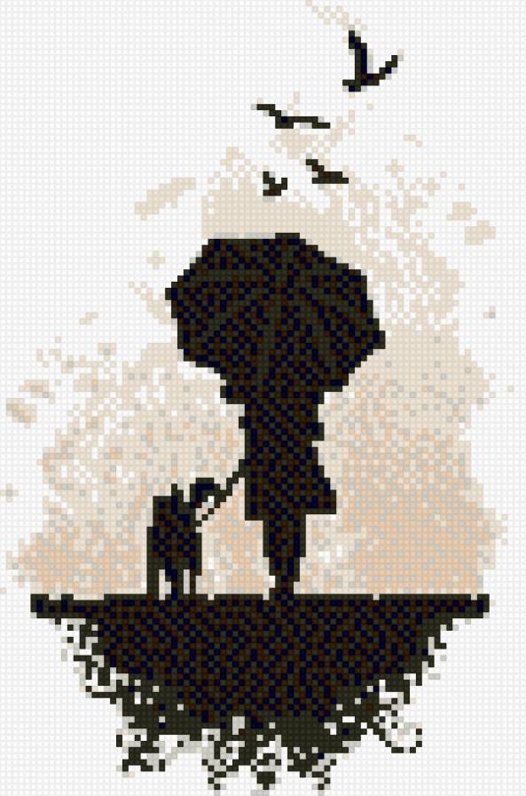 №615149 - монохром, девушка - предпросмотр