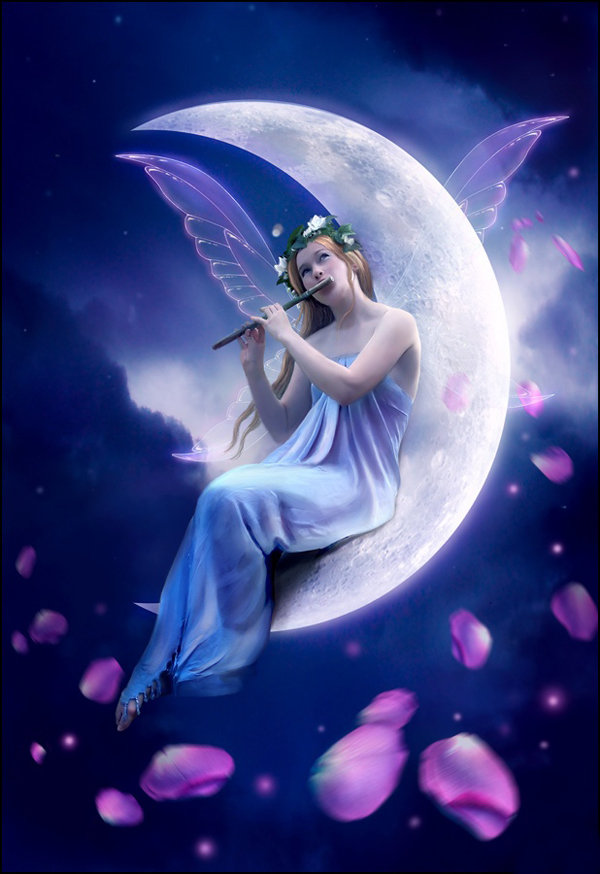 фея луны - фентези - оригинал