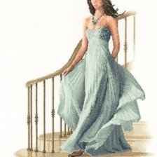 Схема вышивки «прекрасные дамы Джона Клейтона 3»