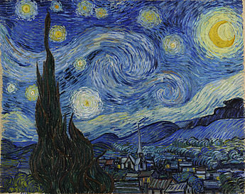Ван Гог. Звездная ночь - оригинал
