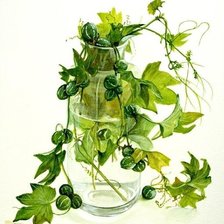 Схема вышивки «Вьюн.»