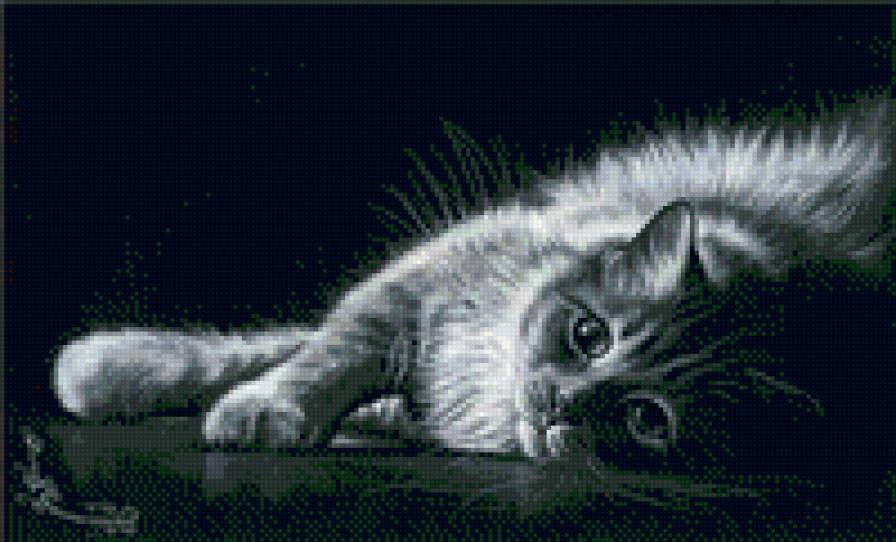 серия "Кошки" 7 - животные, кошка, природа - предпросмотр