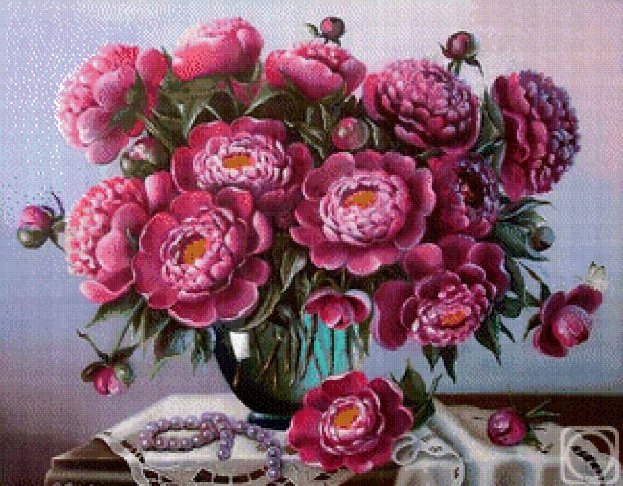 пионы - предпросмотр