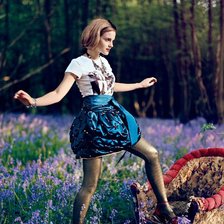 Схема вышивки «Эмма Уотсон 5»