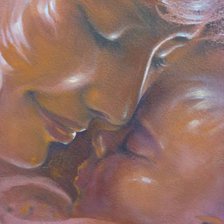 MADRE CON BEBE COLOR