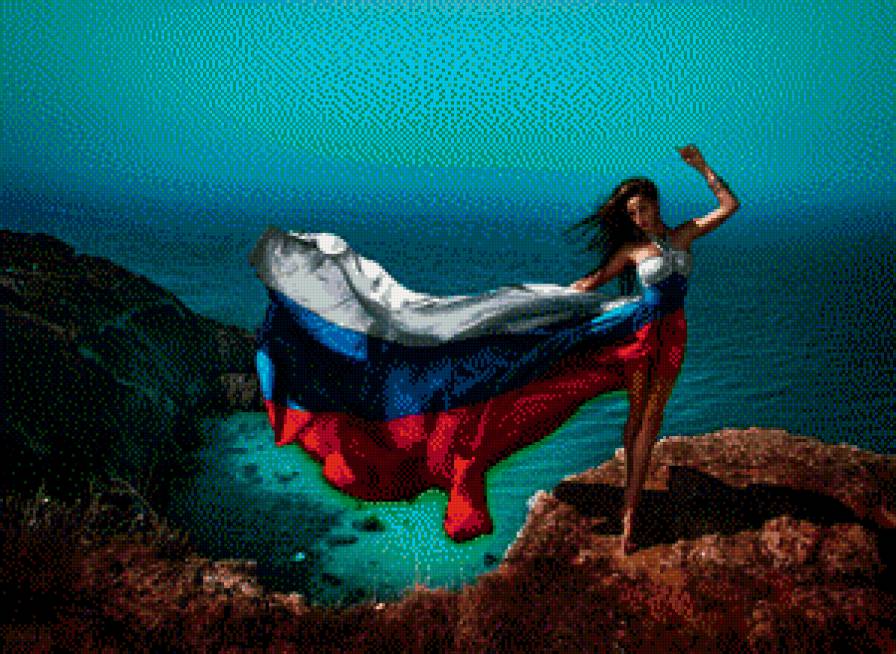 Девушка Россия - предпросмотр