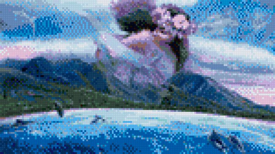 Природа - фэнтези - фэнтези, объятие, природа - предпросмотр