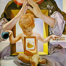 Схема вышивки «Мадонна Порт-Льигата»