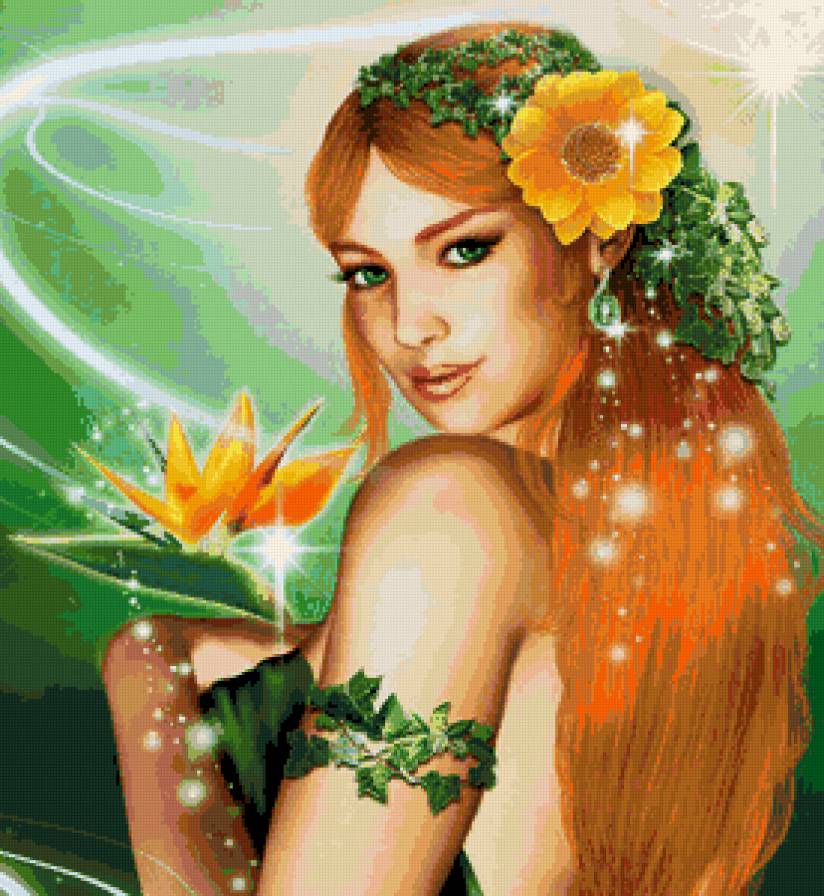 вселенская красота - красавица, девушка - предпросмотр