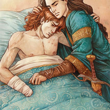 Схема вышивки «Брат мой. брат....»