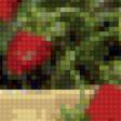 Предпросмотр схемы вышивки «земляника» (№616712)