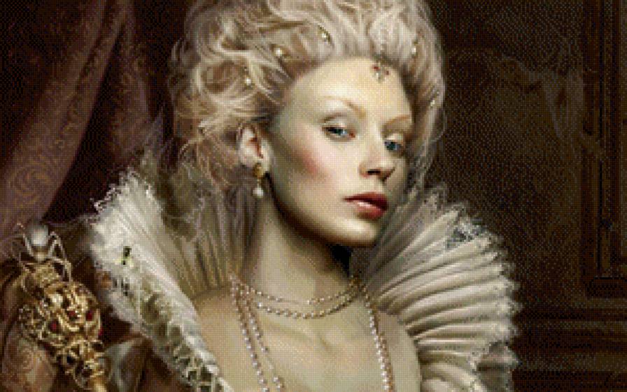 Снежная королева - женщина, королева, девушка - предпросмотр