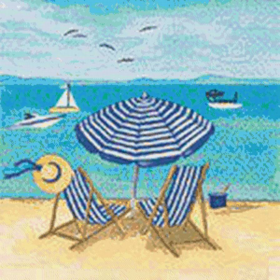 Морской пейзаж - пейзаж - предпросмотр