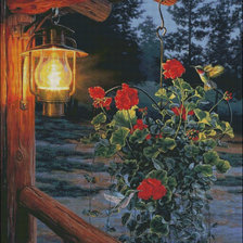 Схема вышивки «portico»