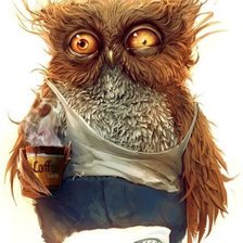 Схема вышивки «Не выспался»