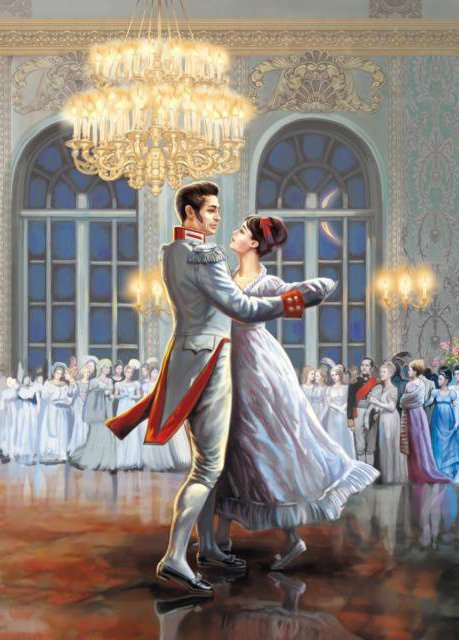 первый бал - люди, танец, пара - оригинал