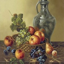 Схема вышивки «натюрморт для кухни»