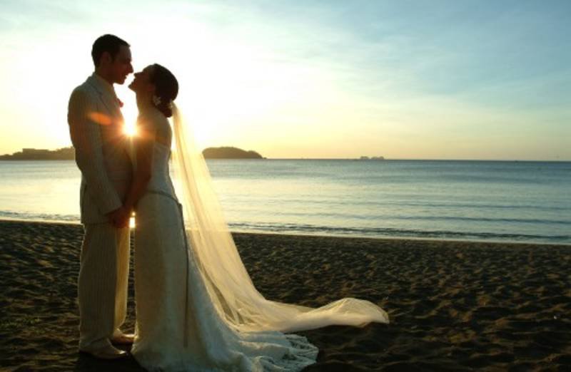 свадьба у моря - любовь, счастье, свадьба, море - оригинал