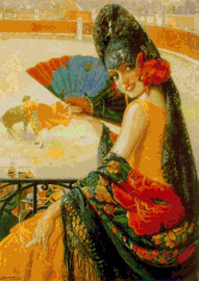 Испанка - красавица, девушка, испанка - предпросмотр