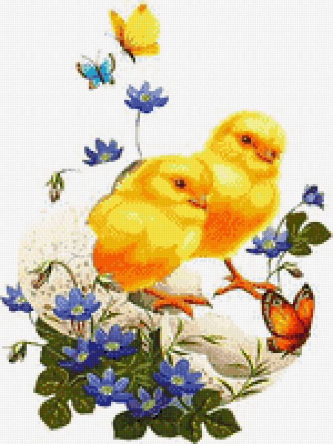 ПАСХАЛЬНА ІКЕБАНА - ціпи - предпросмотр