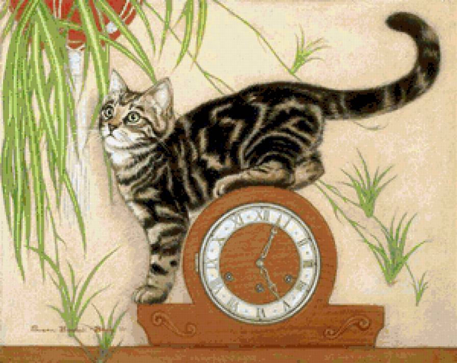 кошкино время - котики.часы - предпросмотр