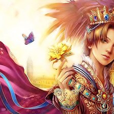 Схема вышивки «принц»