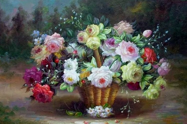 roze - roze w malarstwie - оригинал