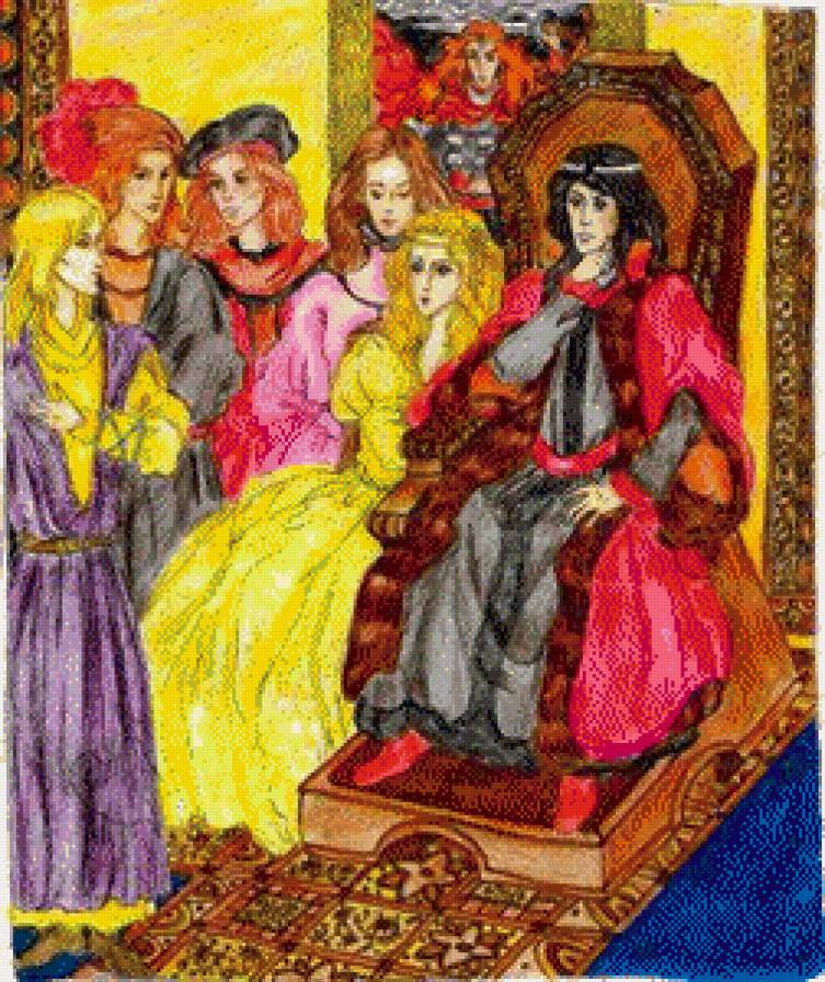 Месть при дворе Хаоса - рисунки - предпросмотр