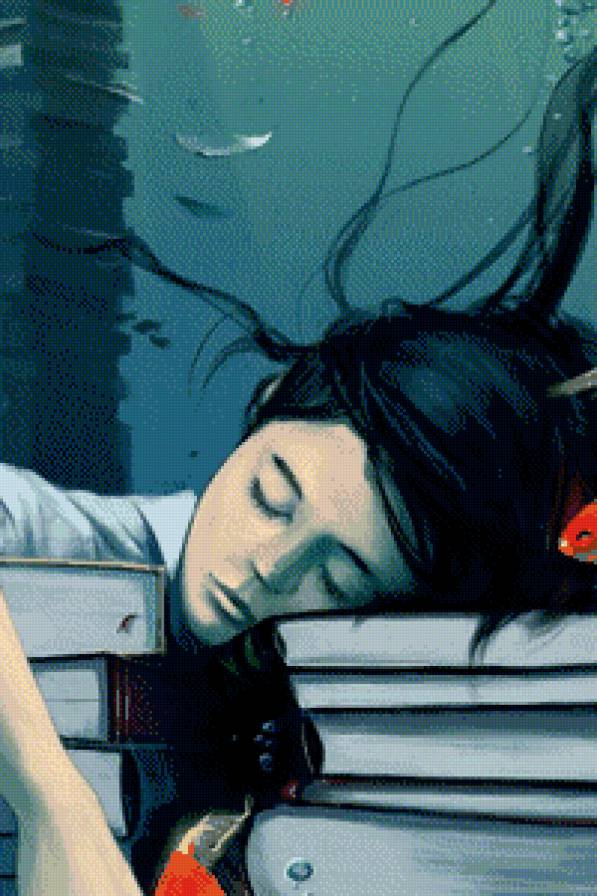 Сон - девушка - предпросмотр