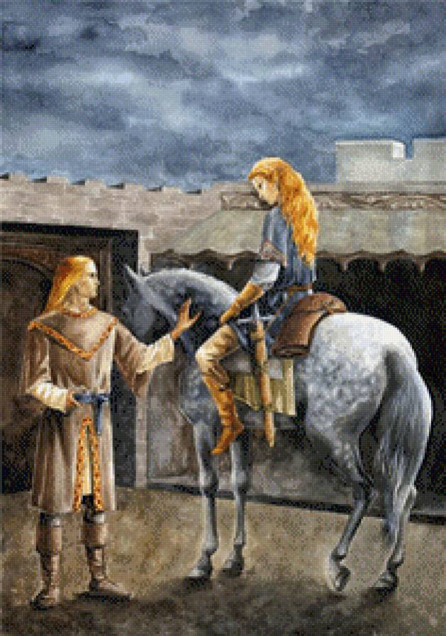 Финрод и Аэгнор - эльфы - предпросмотр