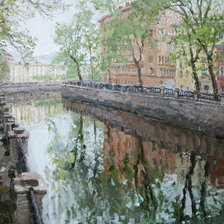 Схема вышивки «город»