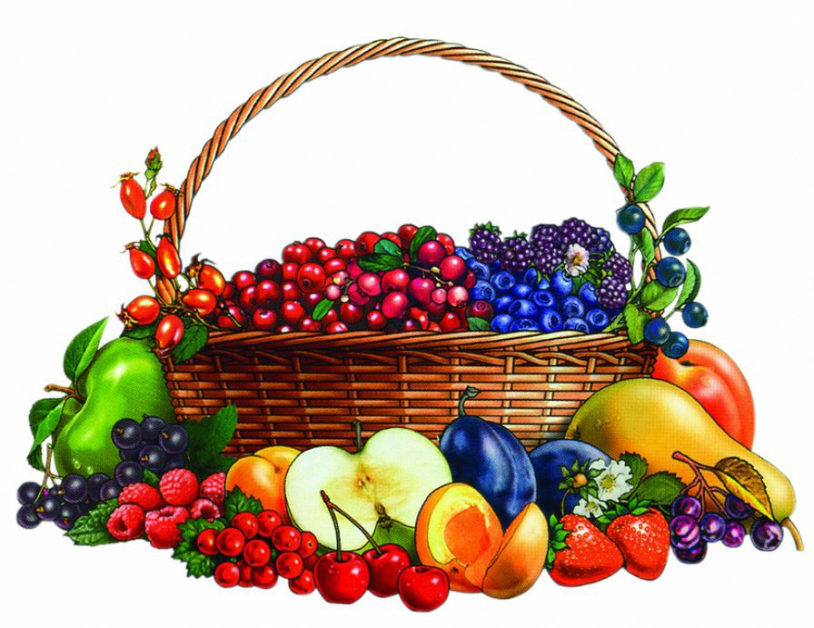 Фруктово-ягодное изобилие - ягоды, фрукты, натюрморт - оригинал