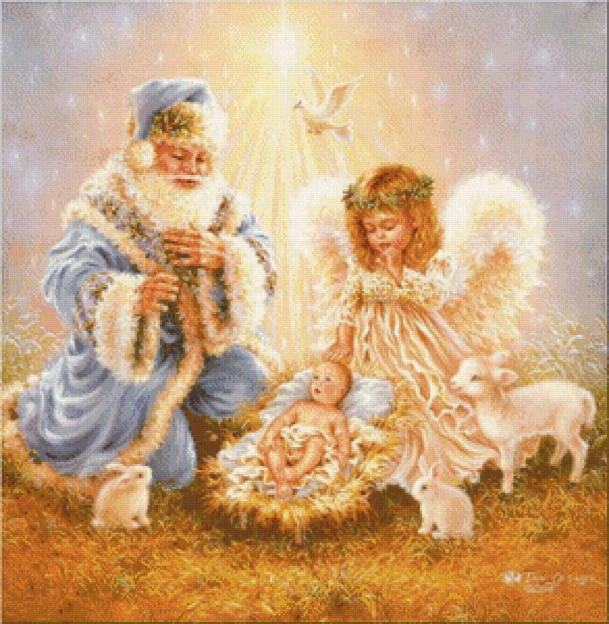 рождество - ангелы - предпросмотр