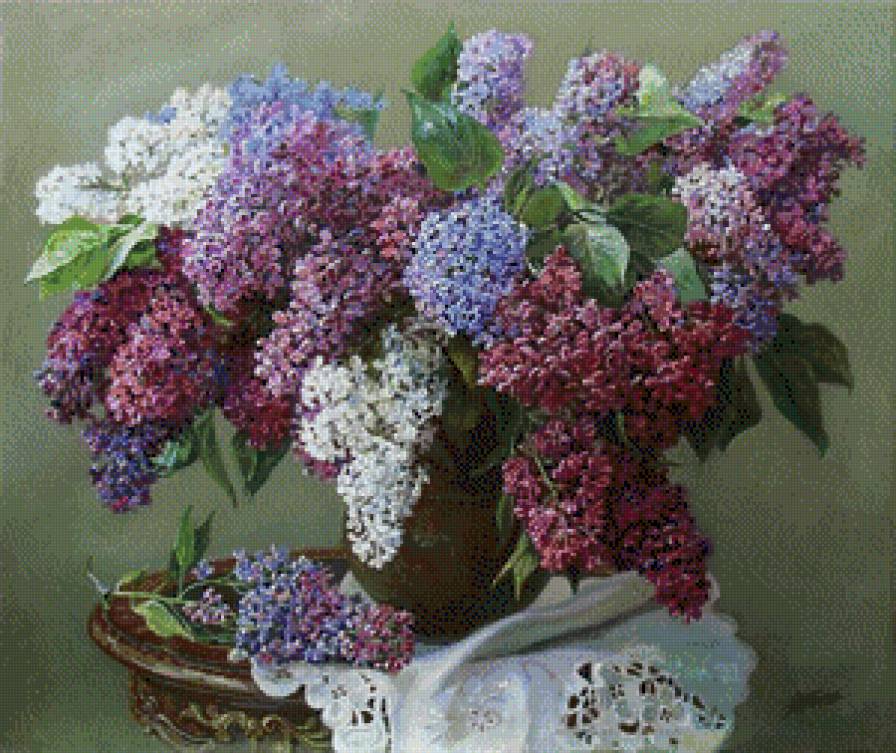 сирень - цветы - предпросмотр