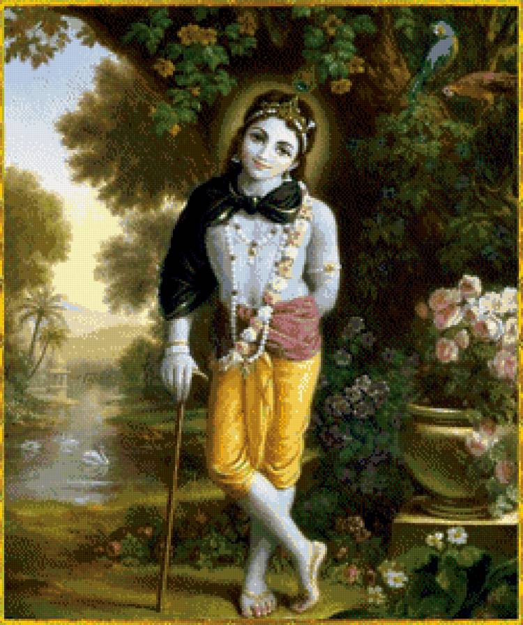 Кришна - индия бог господь - предпросмотр