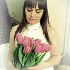 Схема вышивки «с тюльпанами»